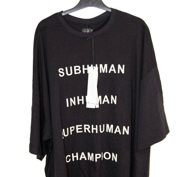 BNWT SS25 RICK OWENS x CHAMPION TOMMY T TSHIRT L - Picture 2 of 13